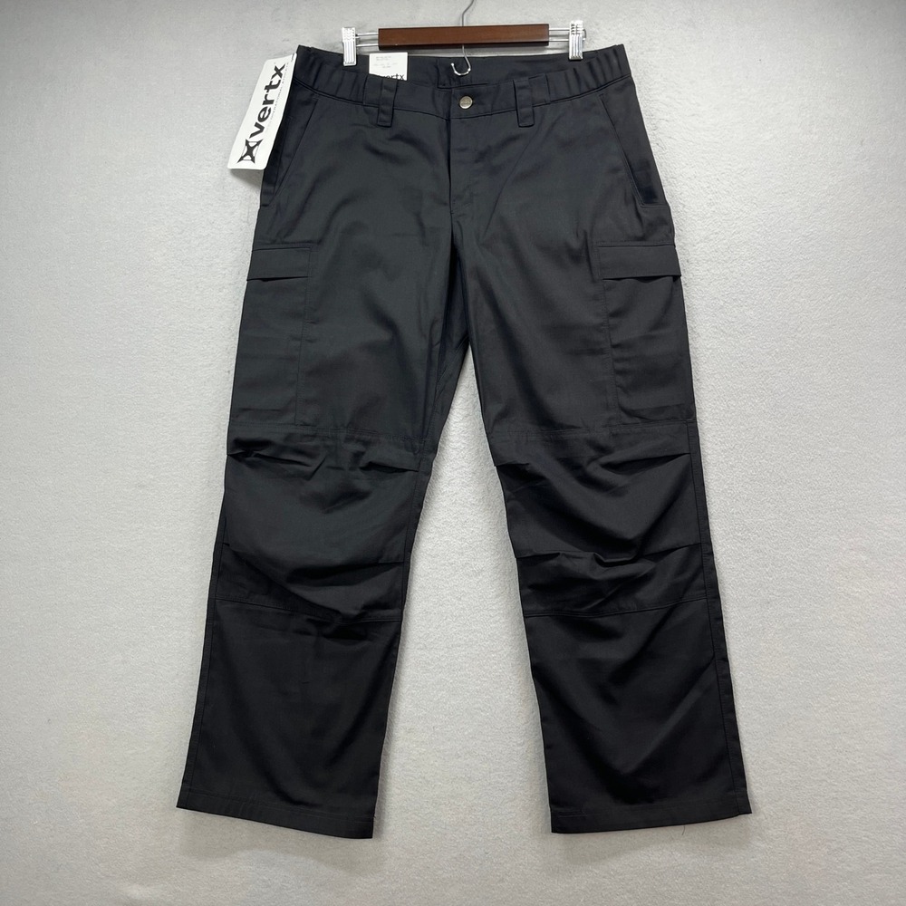 Vertx Original Tactical Pants Womens 14x30 Black Ripstop Cargo Duty Performance